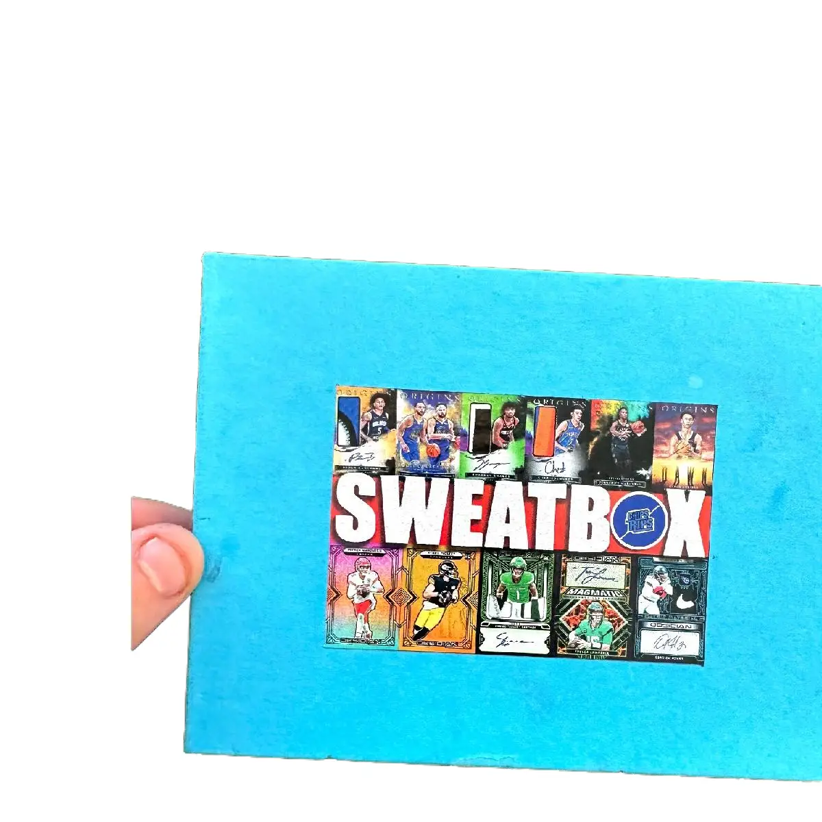 Blue Sweat Box - Sports Trading Cards - For Giveaways Only