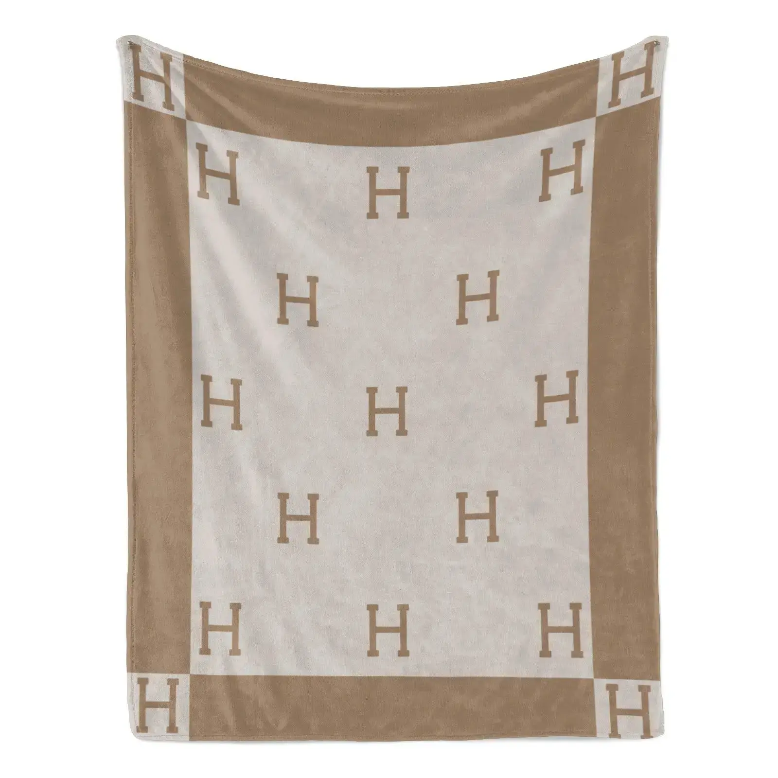 Blanket + Travel Blanket + Sofa Blanket H-shaped Blanket Multi-purpose Blanket Suitable for Air Conditioned Sofa Resting Time