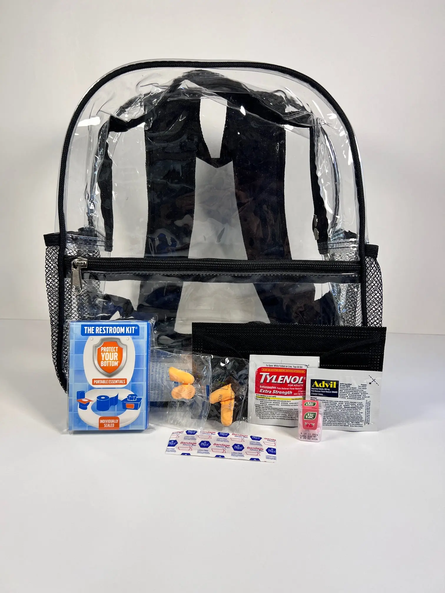 Stadium/Concert Backpack Survival Kit