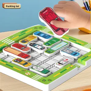 Magnetic Car Maze Toys For Kids Rush Hour Game, Rush Hour, Parking Games, Car Toy Traffic Game, Logic Game with 750 Levels, Thinking Logic Puzzle Games, Board Games, Family Game for Boys Girls from 3+ Years