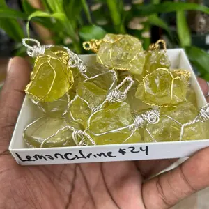 Lemon Citrine (Wire Wrapped)