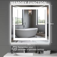 36" x 36"- Rectangle-LED