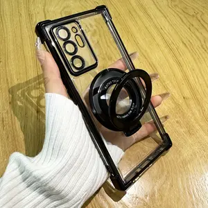 Phone Case - Premium Colorful Frame Shockproof Magnetic Phone Case, Designed for Galaxy Note 20 Ultra and Note 20