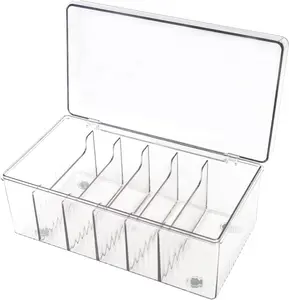 Lash Cart Organizers for Lash Techs Acrylic Eyelash Extension Supplies Makeup Storage Container Display Box Clear