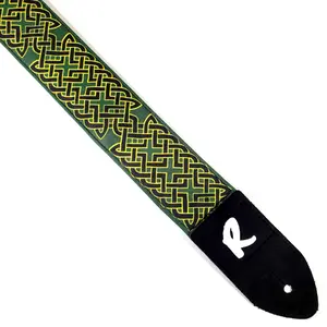 Celtic Knot Guitar Strap - Valknut Guitar Strap - Celtic Knots Guitar Strap