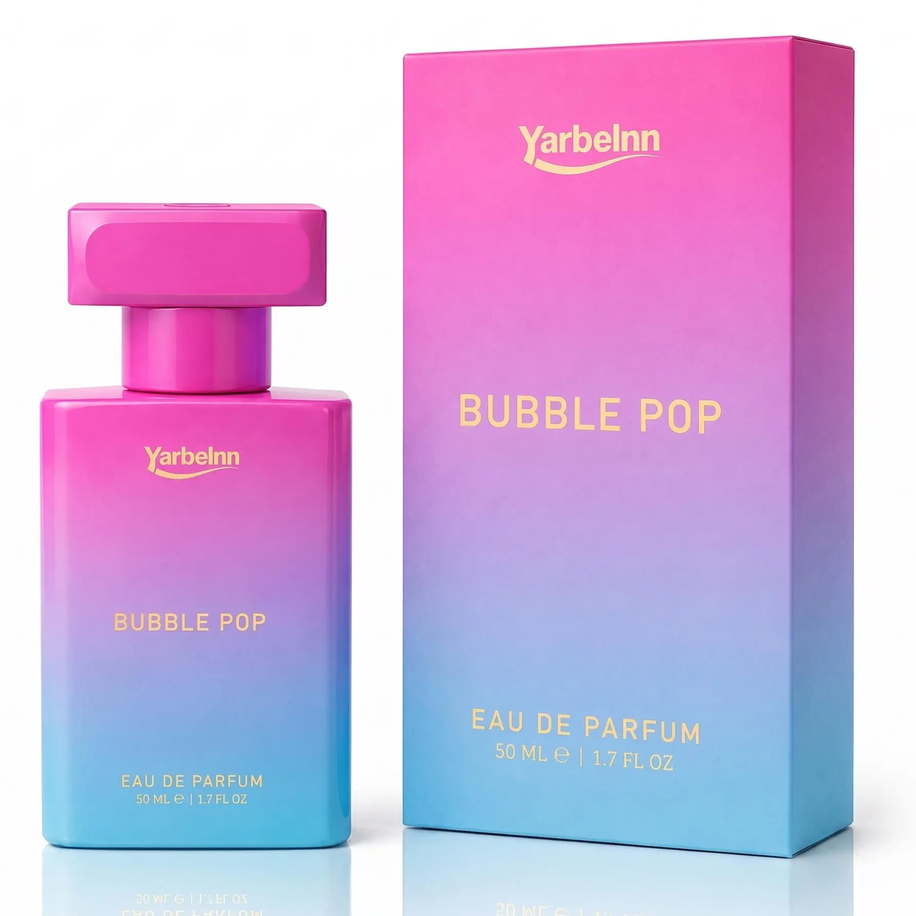 Yarbelnn Crimson Glow Eau De Parfum for Women 50ml | Sweet Fruity Floral Gourmand Perfume | Strawberry Muffin, Blackcurrant, Jasmine, Vanilla & Amber | Long Lasting Women's Fragrance Gift