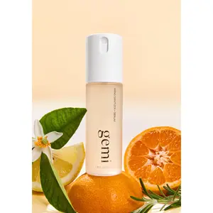 Solenne | Gemi Beauty | Hand Sanitizer + Serum | Hydrating K-Beauty Formula with Centella, Vitamin B5 & Green Tea | Kills 99.9% of Germs | Citrus Scent with Orange Blossom, Rosemary & Lemon