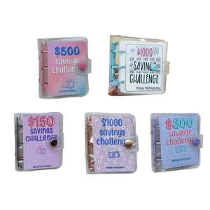 100 Envelope Challenge Budget Flipchart, Budget Flipchart Savings Challenge Book, Savings Challenge Budget Flipchart, Budget Planning Pamphlet for Shopping Budgets - FREE 3 Pens!