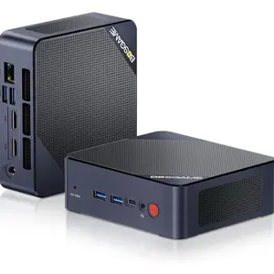 B95 Mini PC Intel 12th Gen N95 (up to 3.4GHz) Mini Desktop Computers Windows 11 Pro 16GB RAM 512GB M.2 SSD, Micro PC Support 4K UHD Dual HDMI & Type-C, Dual WiFi 5, BT 4.2