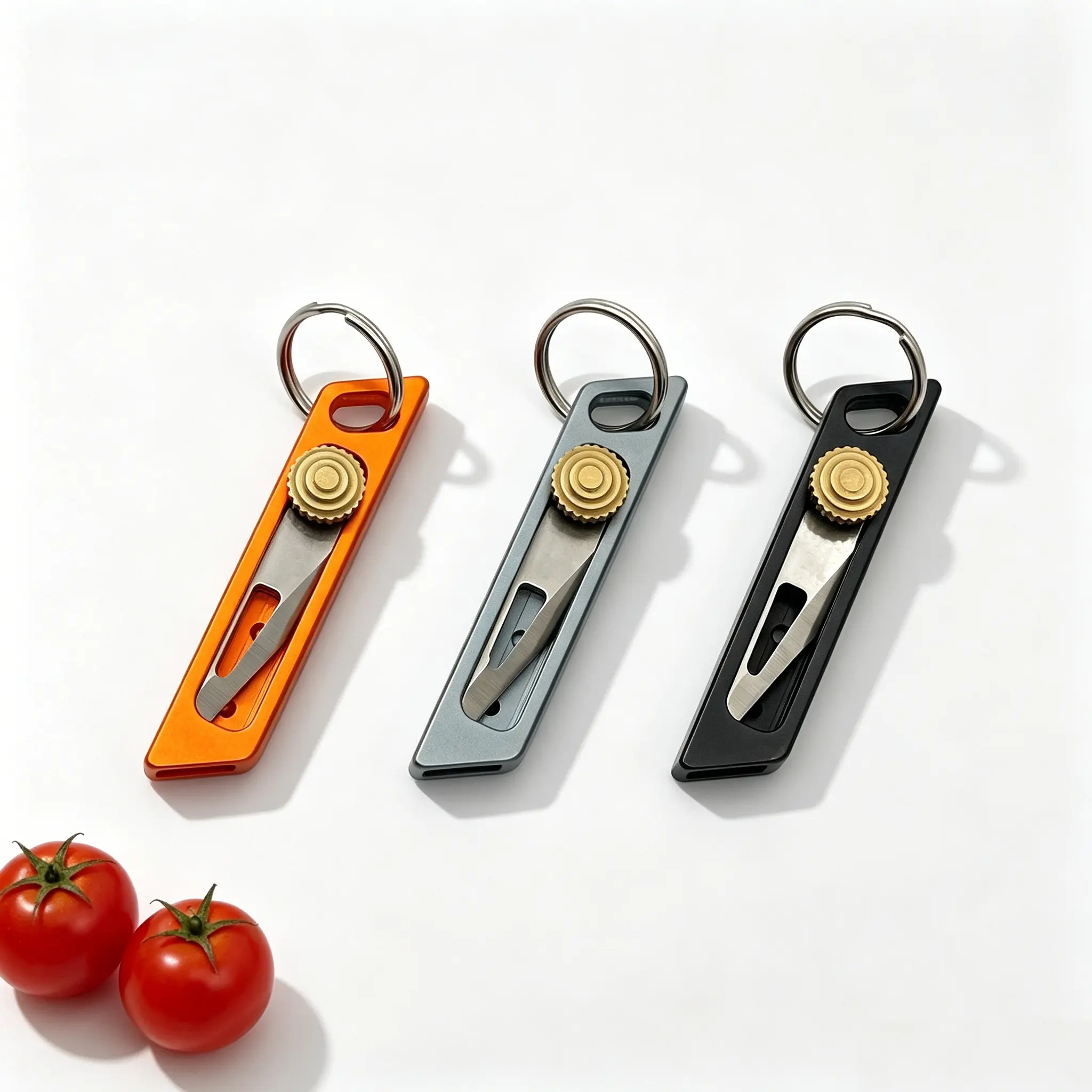 Pocket Utility Knife with Hidden Safety Blade - Portable Mini Box Cutter Keychain for Parcel Opening, DIY Crafts - Multi-Functional Outdoor EDC Tool for Everyday Convenience