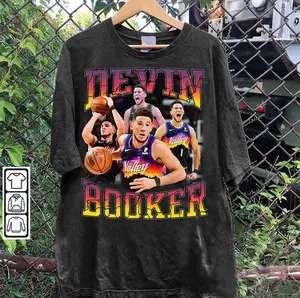 Vintage 90s Graphic Style Devin Booker T-Shirt - Devin Booker Vintage Sweatshirt - Retro Basketball Tee For Man and Woman Unisex T-Shirt