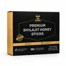 LOHRIZ Premium Shilajit Honey Blend Edible Herbal Supplement - Natural Ginseng, Maca, Black Ginger, 20g Single Sachets for Adults, Energy Boost, Dietary Support with Botanical Extracts & Minerals