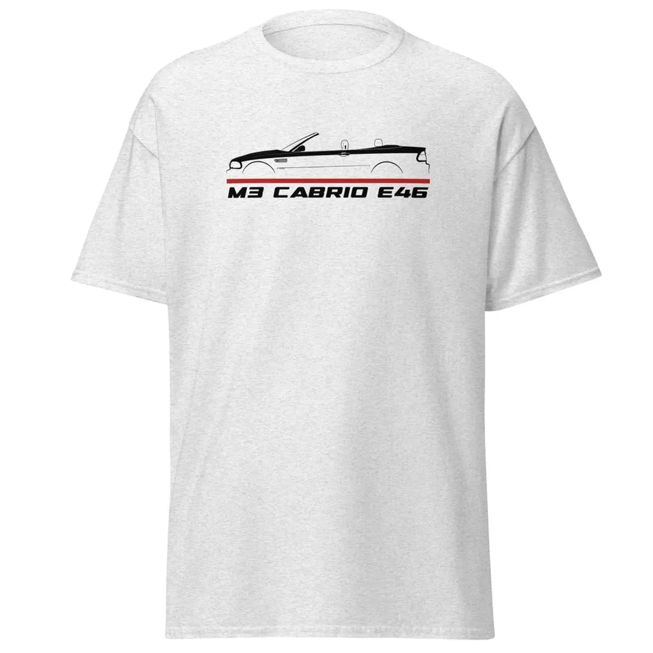 Premium T-Shirt For M3 Cabrio E46 2001-2006 Car Fans Gift Shirt Silhouette Classic Car Unisex Tee Sweatshirt Hoodie
