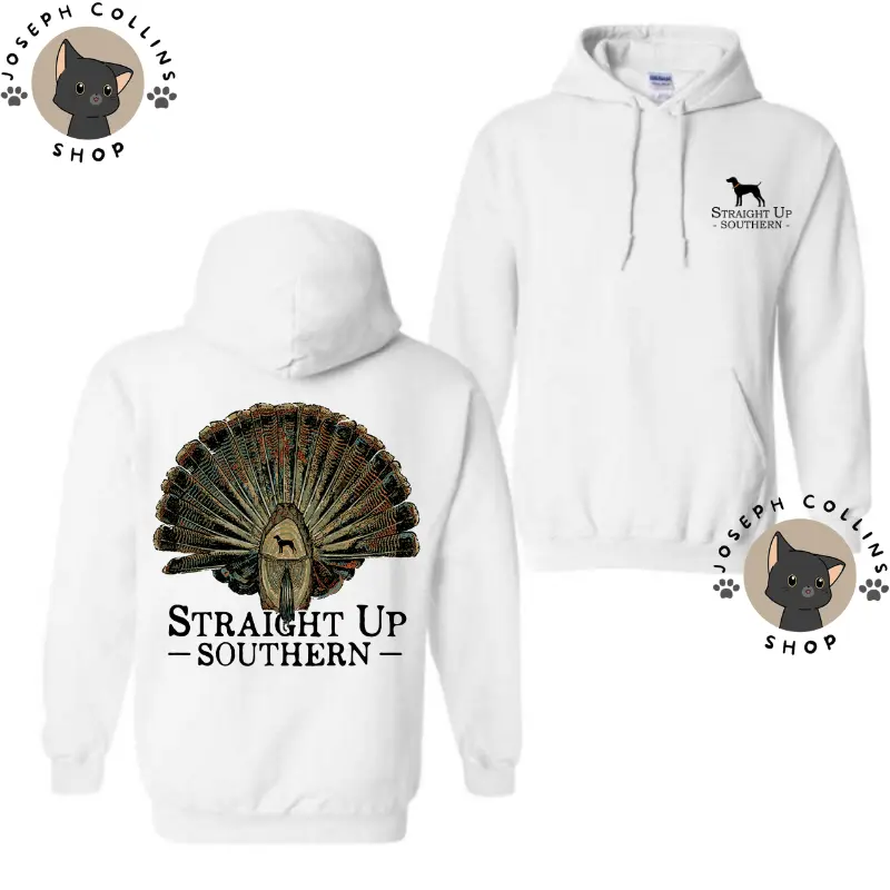 Women's Turkey Graphic Sweatshirt, Cute Long Sleeve Pullover with Digital Printed Image - Casual Cotton Fashion Top, Fitted for All Seasons, Pullover Hoodie, Dark Heather