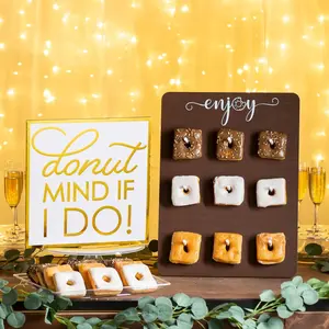 Donut Wall & Donut Mind If I Do Sign with Easel Kit - 2 Pc.