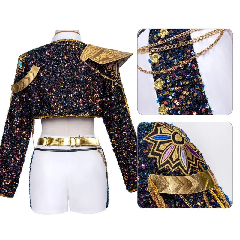 Halloween Cosplay Costume Stage Performance Costume Womenswear Clothes