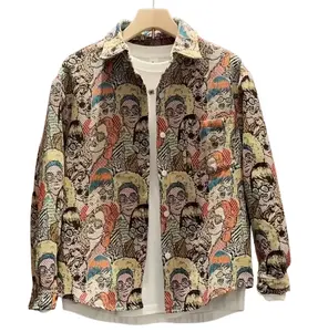 The Pop Art Denim Structured Jacket