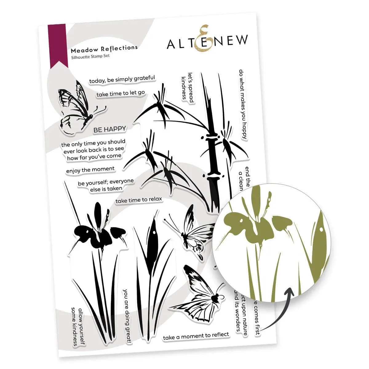 Meadow Reflections Stamp Set