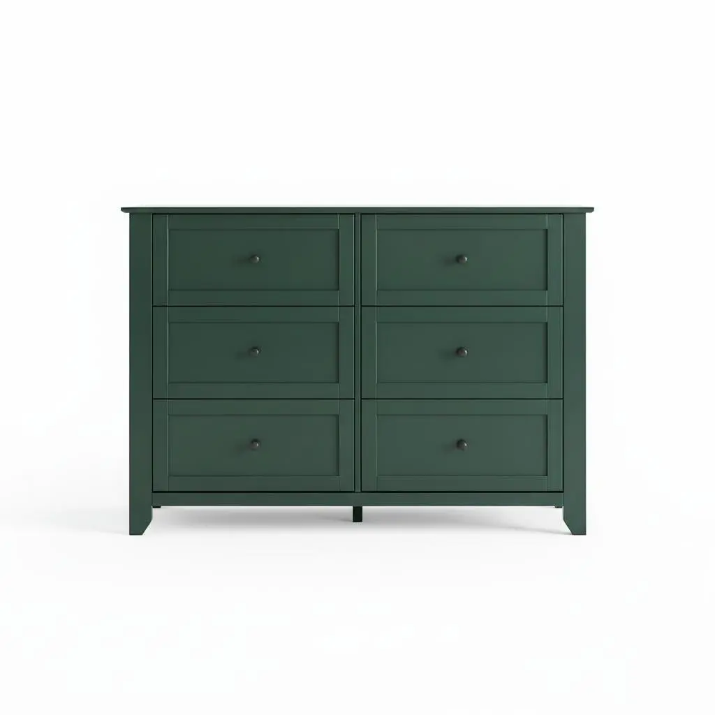 	 Dark green