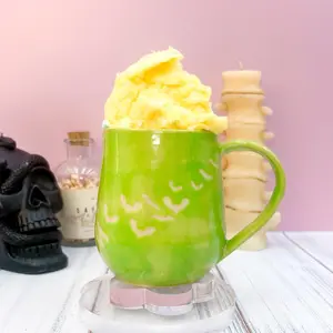 Green Bat Ceramic Mug