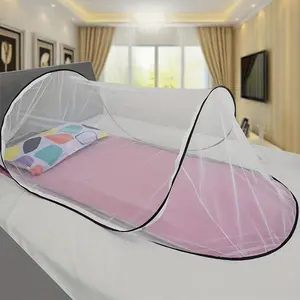 Portable Pop-Up Mosquito Net Tent,200x80x56cm-Easy Setup Bed Canopy for Camping, Travel, Home & Kids,Instant Foldable Mesh Tent To Keep Bugs & Mosquitoes Away for Safe,Protect Your Family From Mosquitoes with A Convenient and Portable Camping Mosquito Net