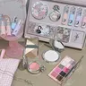 Pink Ballet Makeup Gift Box Powder, Powder Blusher, Lip Mud, Eye Shadow, Face Repair, Makeup Set, Women's Gifts, Makeup Bundle Box, Face Makeup Sets, Beauty Glow Set, Glam Set, Makeup Kits, Makeup Combo