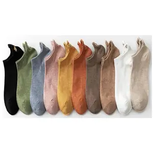 10 Pairs Pack Kawaii Socks Women Happy Ankle Funny Cartoon Embroidery Cat Harajuku Accessories Short Lot Gift Paws Claw