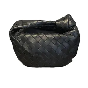 Pre-owned Bottega Leather Shoulder Bags B25025575 Mini Jodie