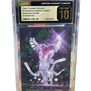 NEW MINT 23 Pokemon Center Fairy Terastal Sylveon Cracked Ice CGC 10 Pristine