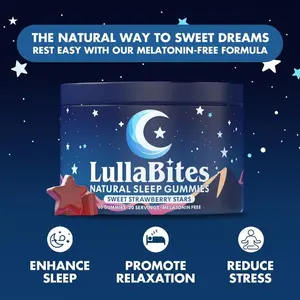 Sleep Gummies | No Melatonin, Just Deep Sleep  Healthcare Dietary Vitamin Supplement Fitness Edible