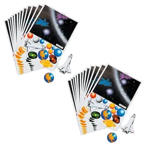 Bulk Solar System Sticker Scenes - 144 Pc.