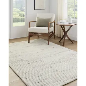 Dundee 100% Wool Hand Tufted Rug, Neutral