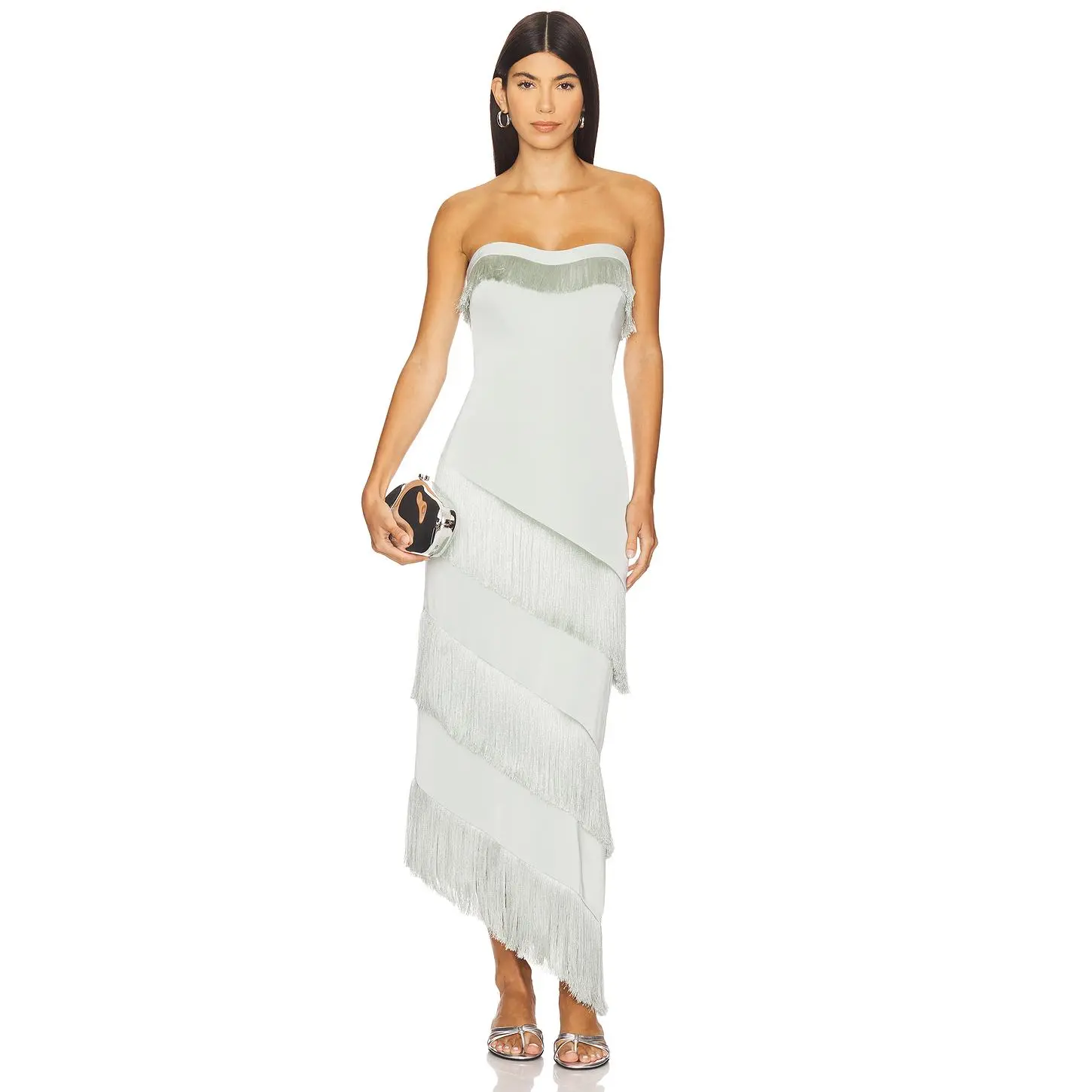 House of Harlow 1960 x REVOLVE Lolita Maxi Dress in Sage Green