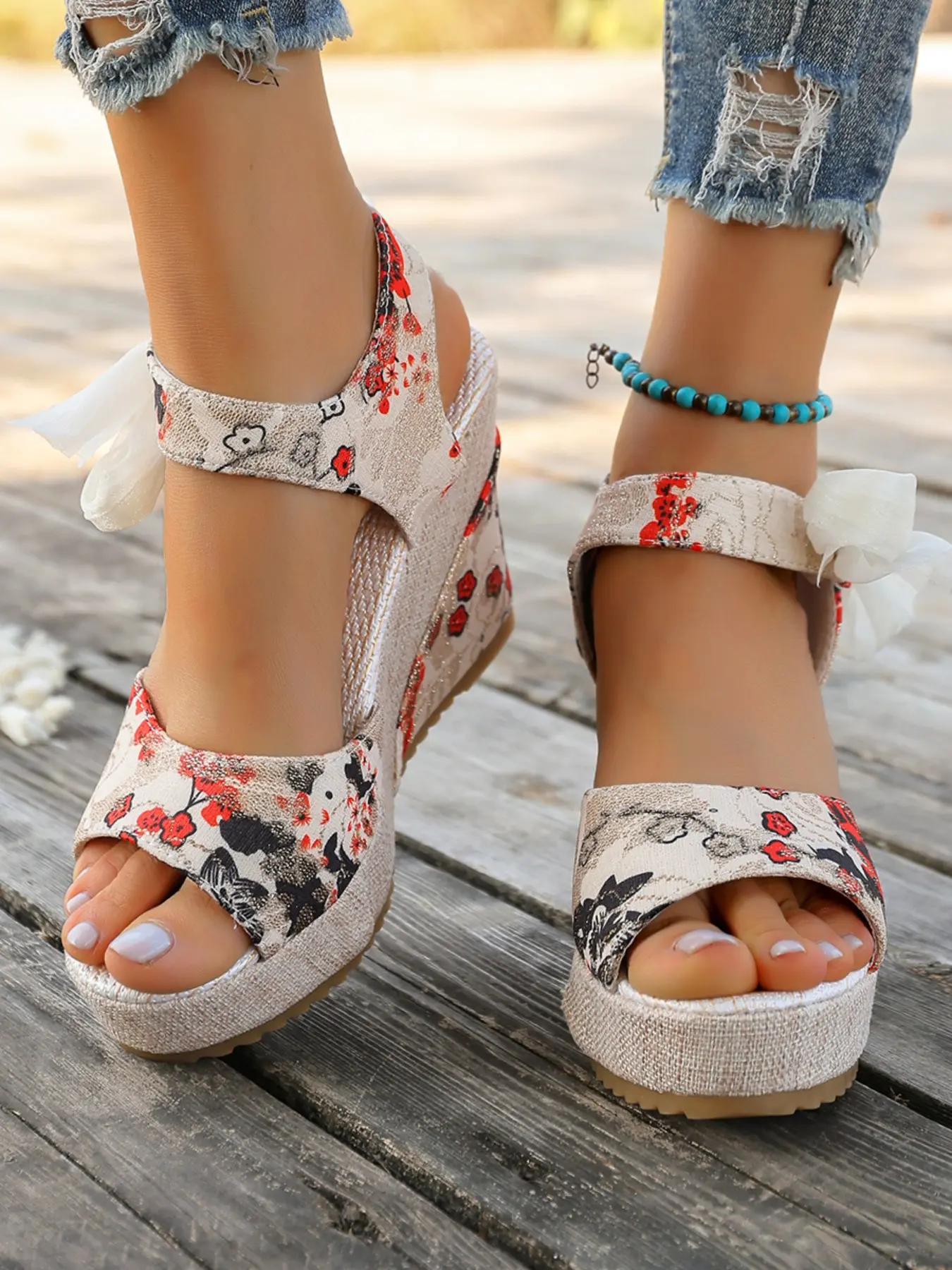 Women's Heeled Slippers, Fashionable Thick Sole Shoes, Comfortable and Elegant, Perfect for Casual Wear, Ladies' Footwear