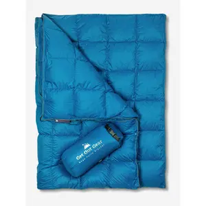 Mega Puffy Down Camping Blanket