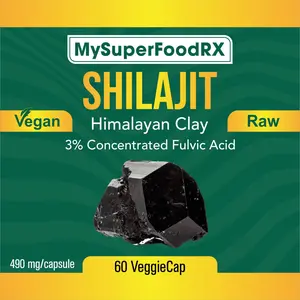 MySuperFoodRX Himalayan Shilajit Capsules