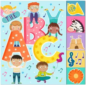USED-The ABCs by Constanza Basaluzzo (Board book)