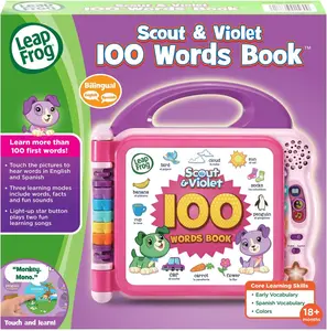 LeapFrog Scout and Violet 100 Words Interactive Book - Purple