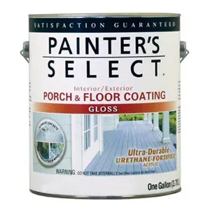 True Value  1 gal Exterior Semi-Gloss Porch & Floor Coating, Urethane Fortified - Gray