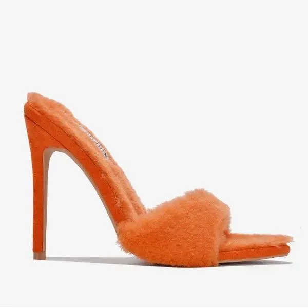 BMOVE Orange Crush                                                                     Fashion Heels High Heels Stylish Classy Footwear Women Elegant