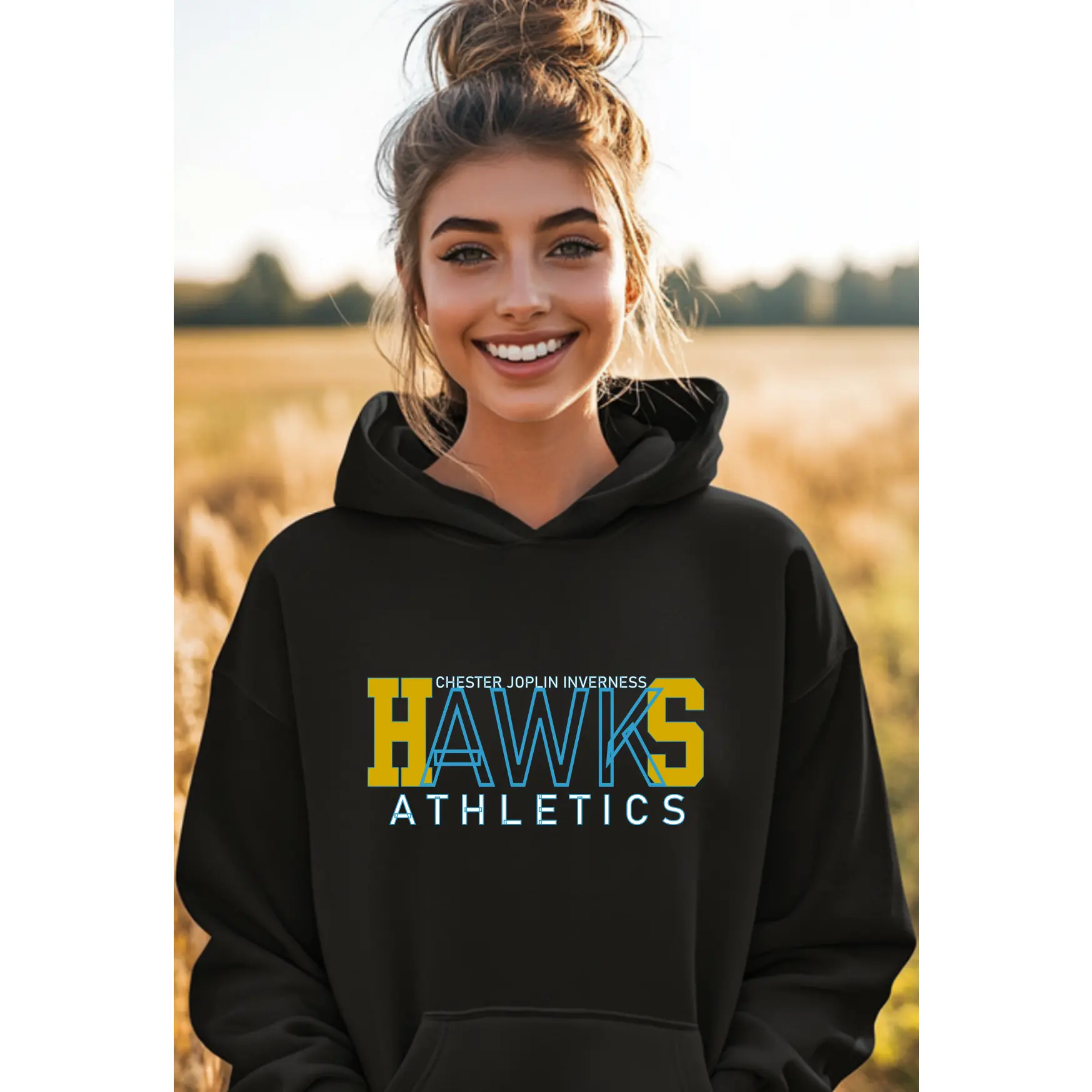CJI Hawks Athletics Graphic Sweatshirt
