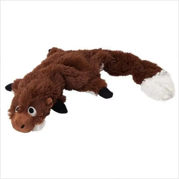 Doggles TYPBGH-20 Plush Bottle Ground Hog Toy - Brown