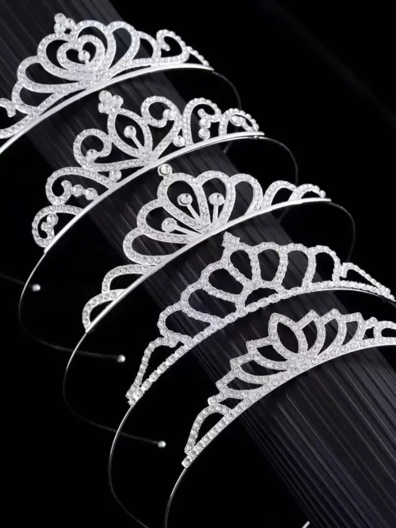 20 Pack Sparkling Princess Crown Headbands Women Glitter Sequin Headwear Amazon.com: Ondder 12 Pack Sparkling Princess Crown  main image 4