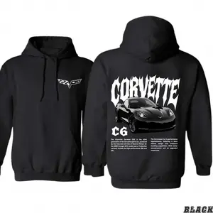🏁 Comfort Colors Corvette C6 Vintage Graphic Hoodie – Acid Wash Racing Car Pullover, 100% Cotton Unisex Sweatshirt, Classic Sports Car Merch, Men & Boys Streetwear, Retro Automotive Hoodie, Viral TikTok Hoodie