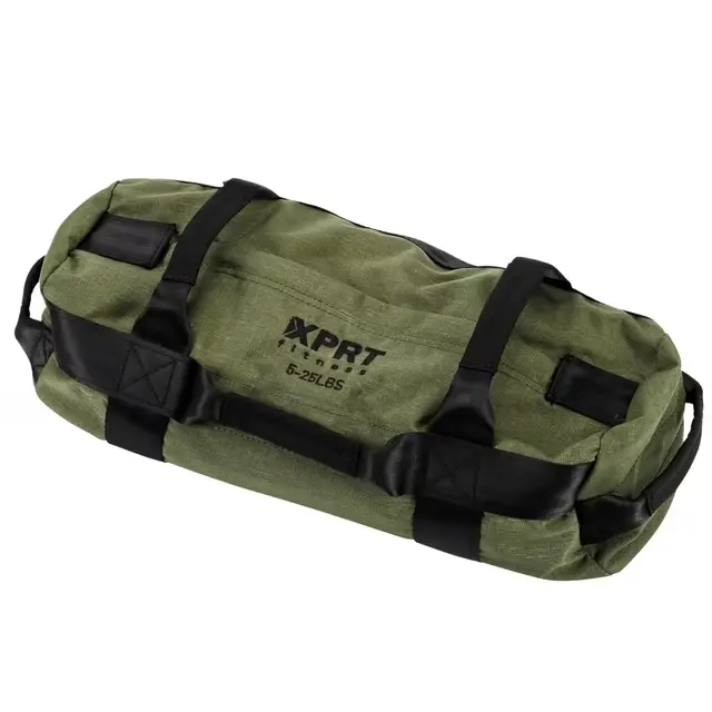 Army Green Workout Sandbag Size Medium 25-75lbs