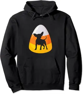 Chihuahua Dog Breed Halloween Candy Corn Gift Pullover Hoodie - Abigaillou Shop 94B0BRQQPGPW