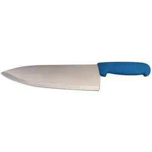 10" Chef Knife Choose Your Color - Razor Sharp Commercial Kitchen Cutlery - Cook's Knives (blue)