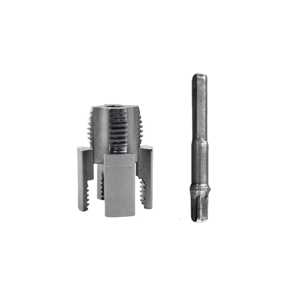 4-Point Pipe Threading Tool Set for PVC Pipes, Universal Electric Drill Threader, Multi-Functional and Sharp for Home Use