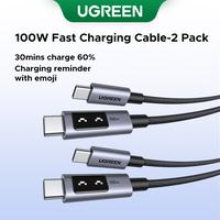 2pcs 100W Black 3.3 FT