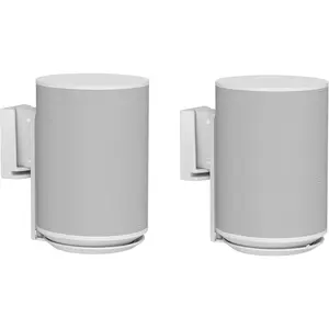 ynVISION.DESIGN Adjustable Wall Mount Compatible with Sonos ERA 100 Speaker - White 2 Pack